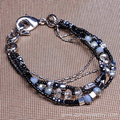 Handmade Bracelets Measle Beads Alloy Jewelry Bracelets